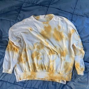 Fantastic Fawn Tie Dye Sweatshirt Size S